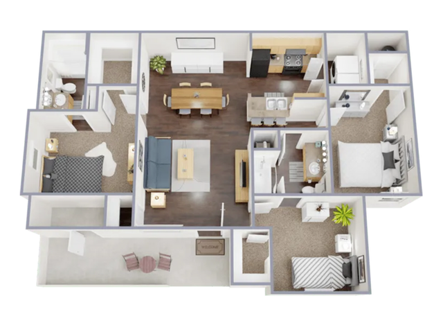 C1 Floorplan - Crescent Village
