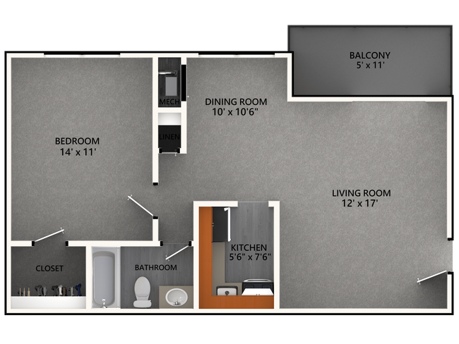 Floorplan - Parkside Terrace