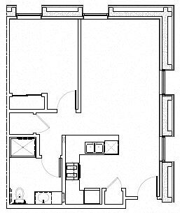 Floorplan - Caraway Apartments