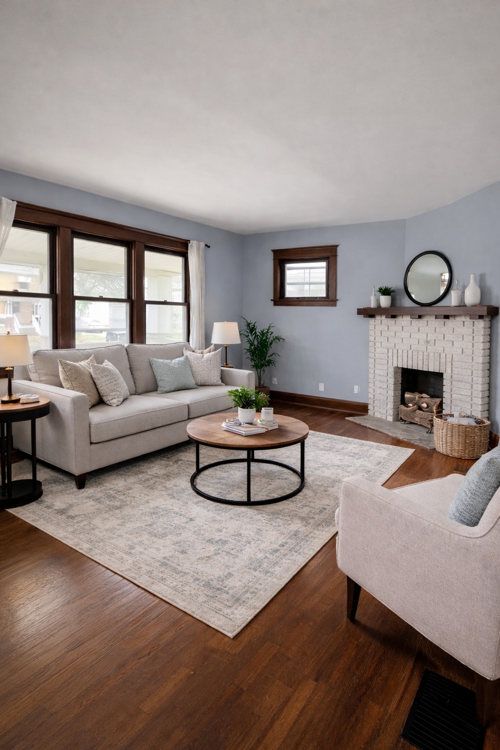 window view of living room - 2041 Elbur Ave