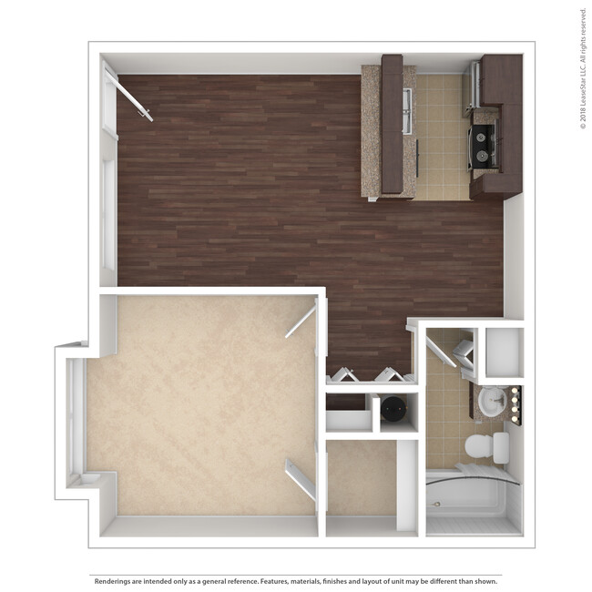 Floorplan - Tamarind Bay Apartments