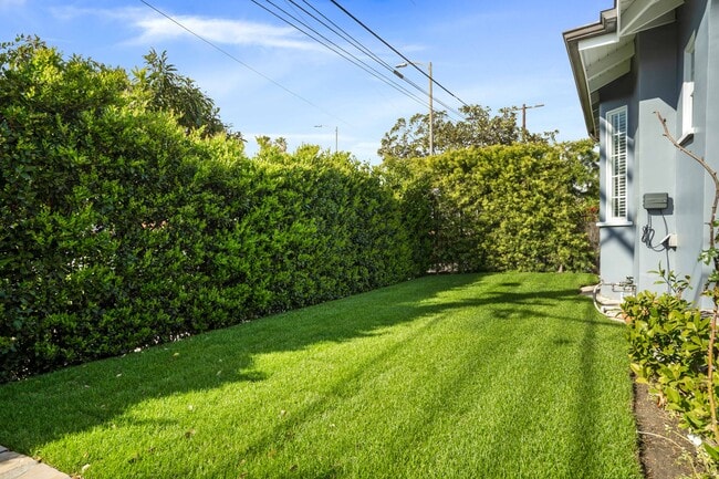 Lush front yard - 2320 S Genesee Ave