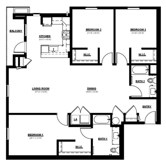 Floorplan - Solace at Ballpark Village