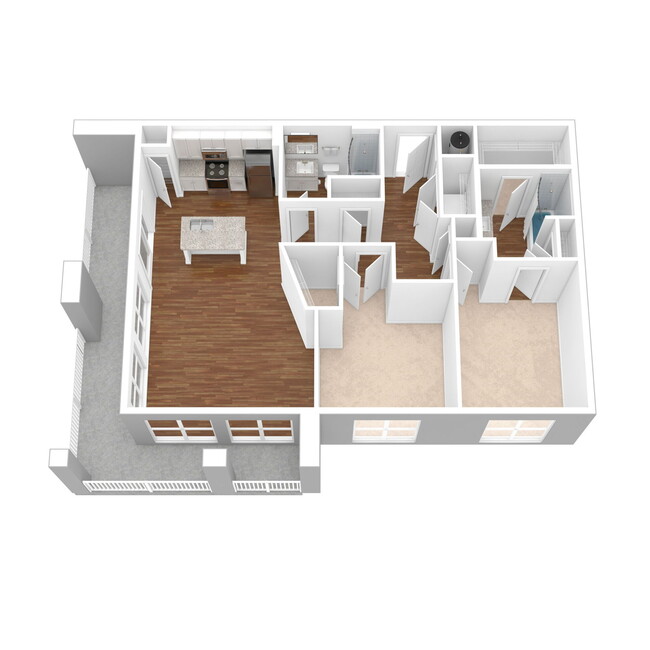 Floorplan - Lofts at Houston Central