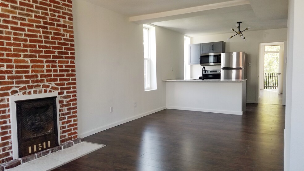 Great Room Looking Towards the Kitchen and Bedroom - 4410 Swan Ave