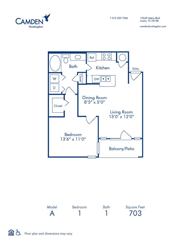 Floorplan - Camden Huntingdon