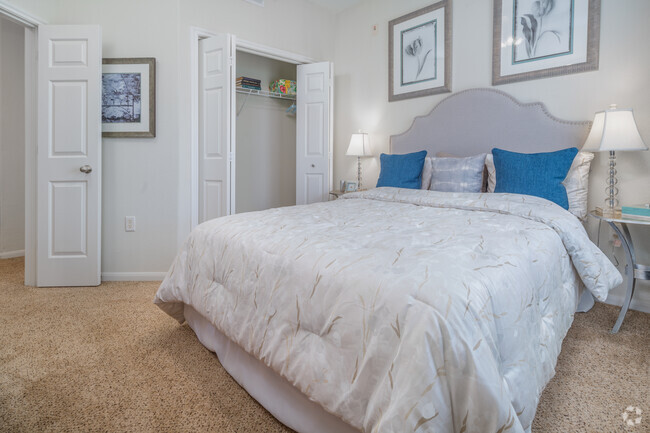 1BR, 1BA - 995SF Bedroom 1 - Montecristo Apartments