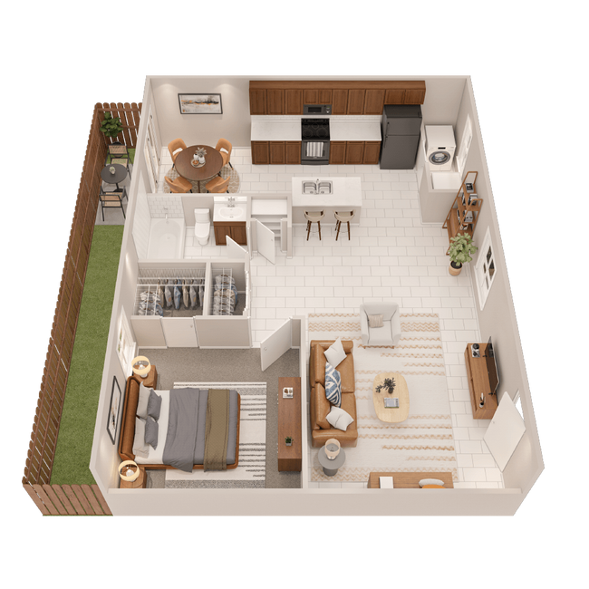 Floorplan - Villas on 517