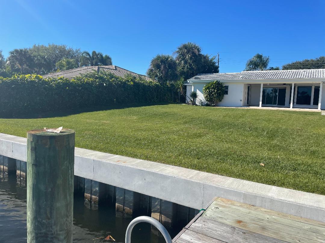 Backyard facing house - 1431 Flagler Blvd
