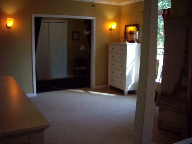 Walk-in closet in master - 7355 Richmond Way