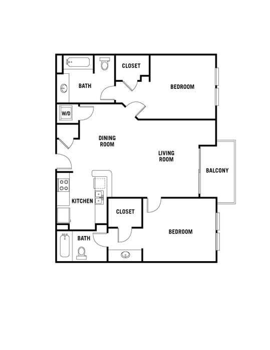 Floorplan - The Guild North Hollywood