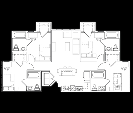 4BR/4BA - University View II