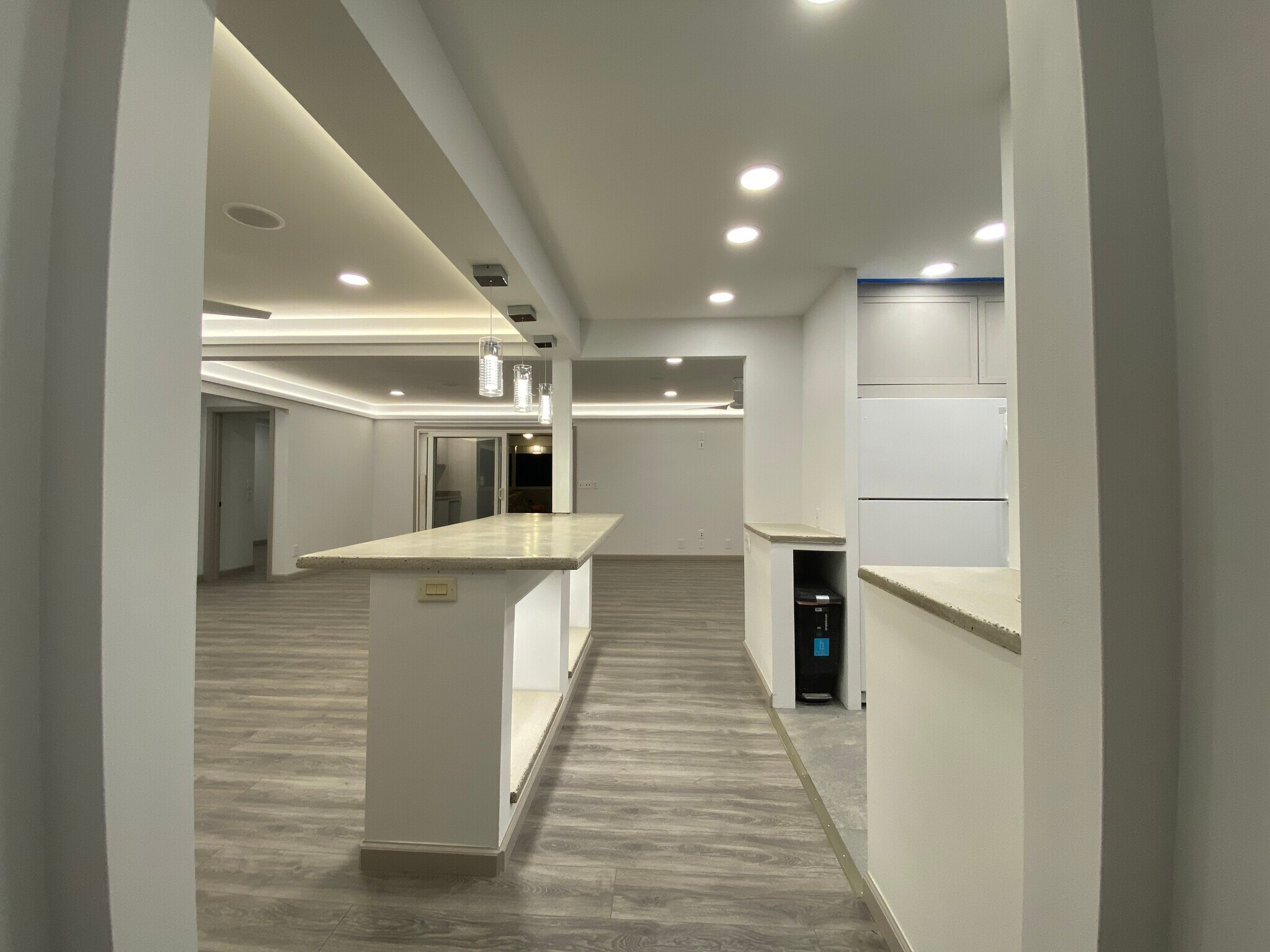 Entering kitchen from master suite. - 3716 Claudine St