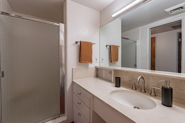 Hall bath with walk-in shower - 3940 E. Timrod St. #226