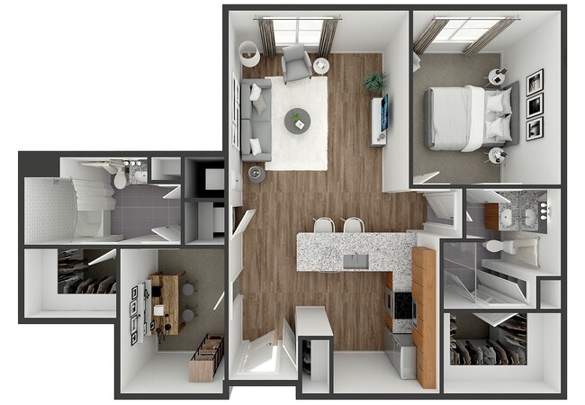 Floorplan - The View at Old City