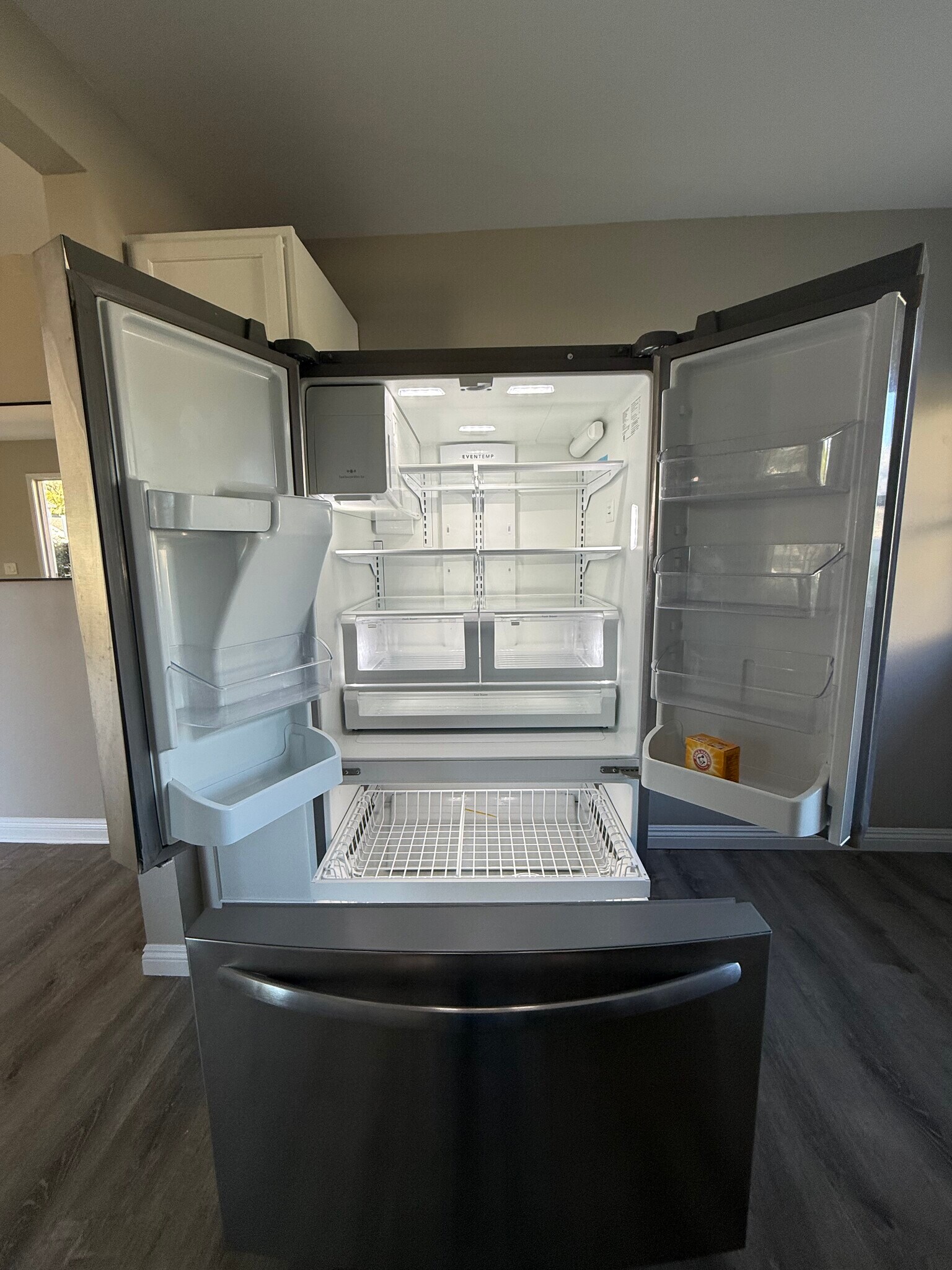 Double door refrigerator with lower freezer - 1954 Misty Cir