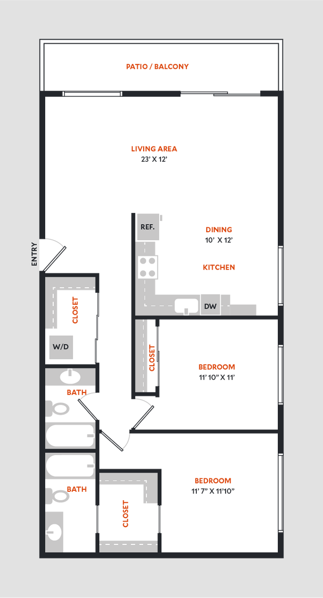 Floorplan - McClellan Terrace