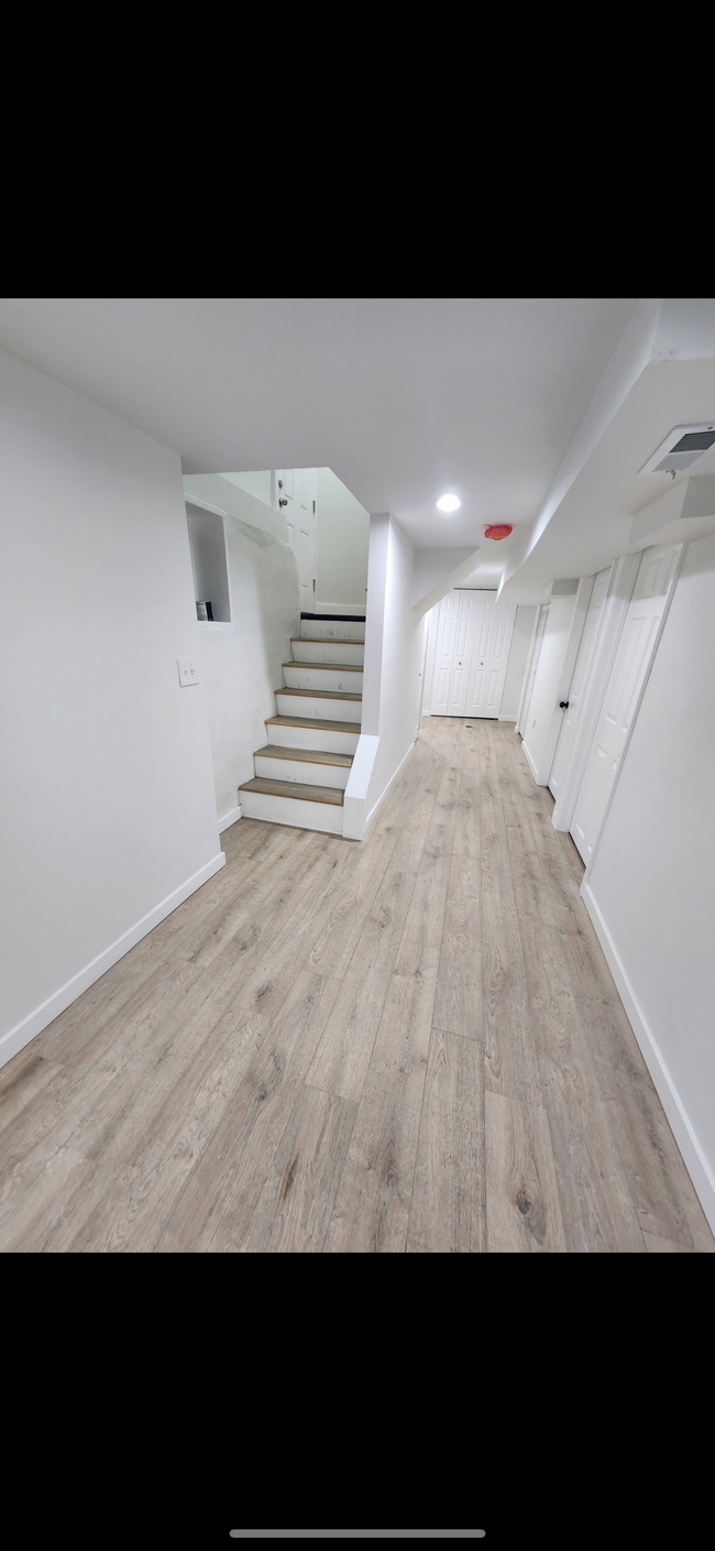 Basement hallway - 120 E 5th Ave