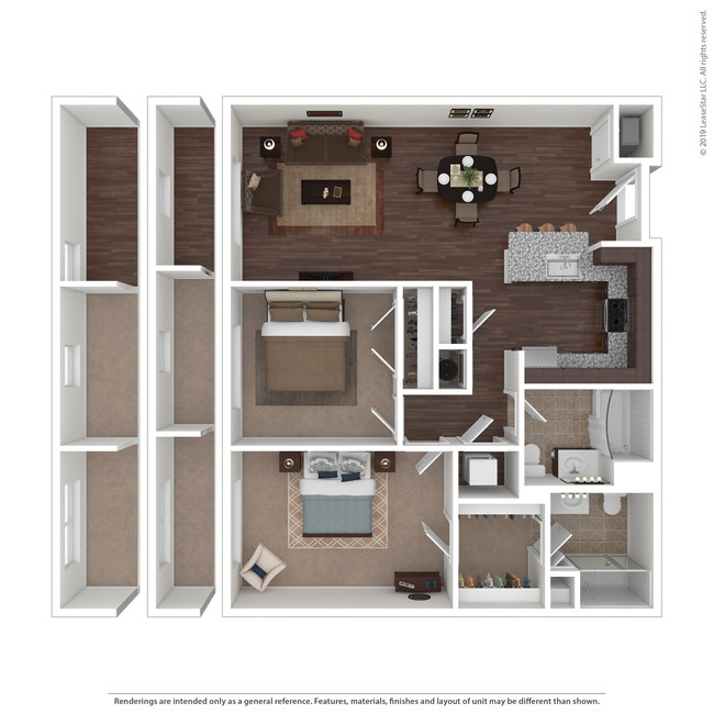 Floorplan - Snowden Creek Apartments, 62+