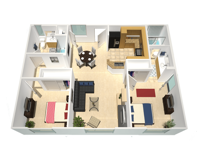 Floorplan - Toscana Apartments