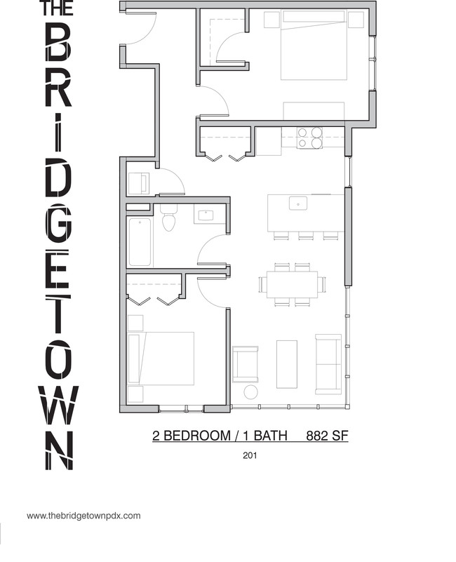 Floorplan - The Bridgetown