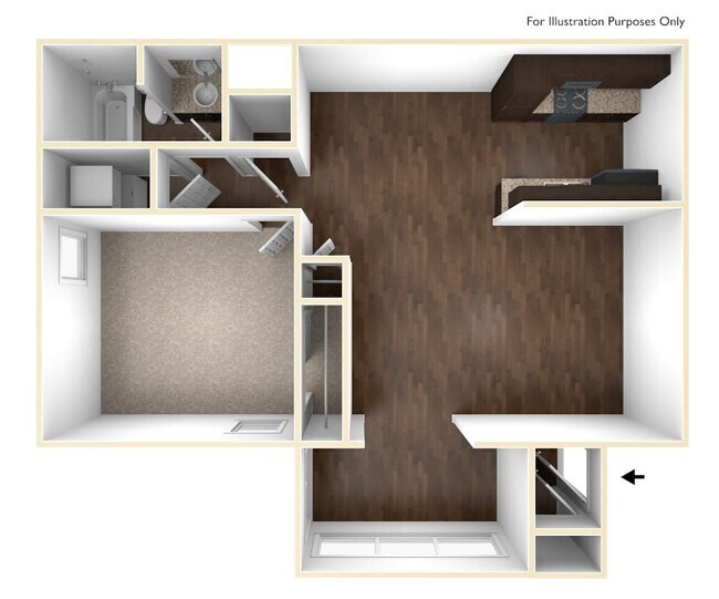 Floorplan - 300 Riverside Apartments