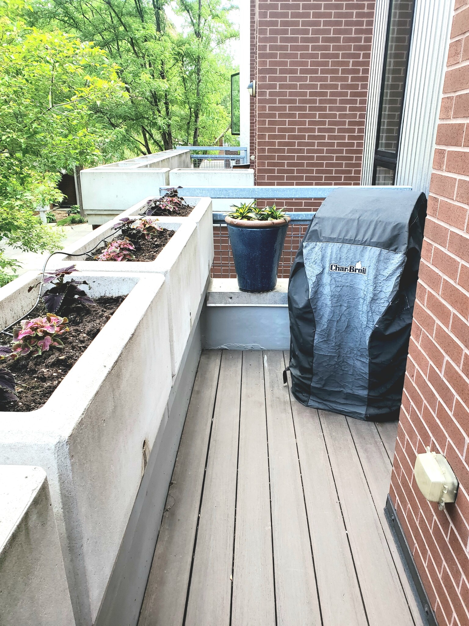 First Floor Balcony - 1105 Mayberry Plaza