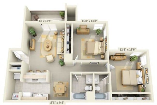 Floorplan - Stanford Heights