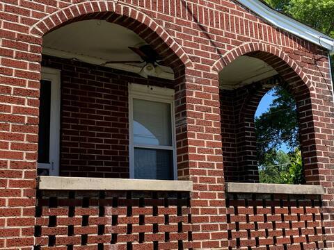 Porch w/ entrance from living room - 1411 Winburn Dr