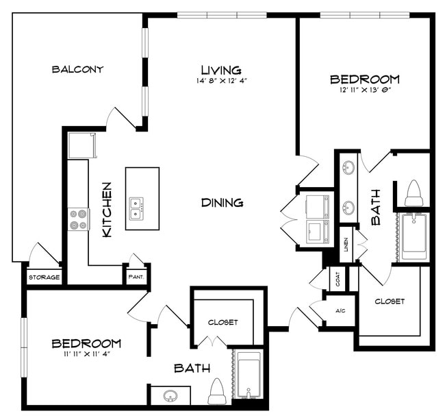 Floorplan - THE MODERNE
