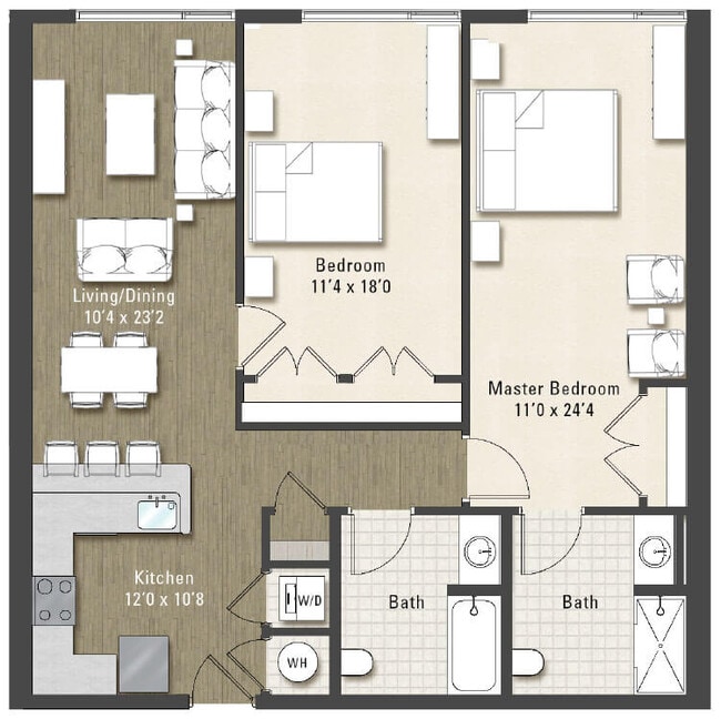 Floorplan - Stratus on Hudson