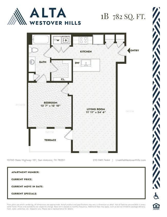 Floorplan - Alta Westover Hills