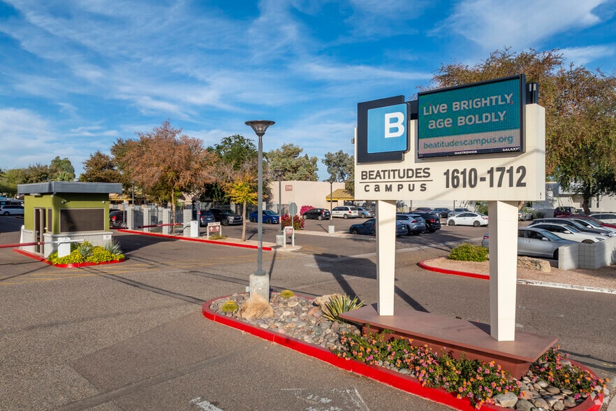Beatitudes Campus - Guard Gate & Entrance off Glendale - Beatitudes Campus
