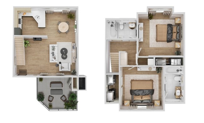 Floorplan - Judson Terrace Townhomes
