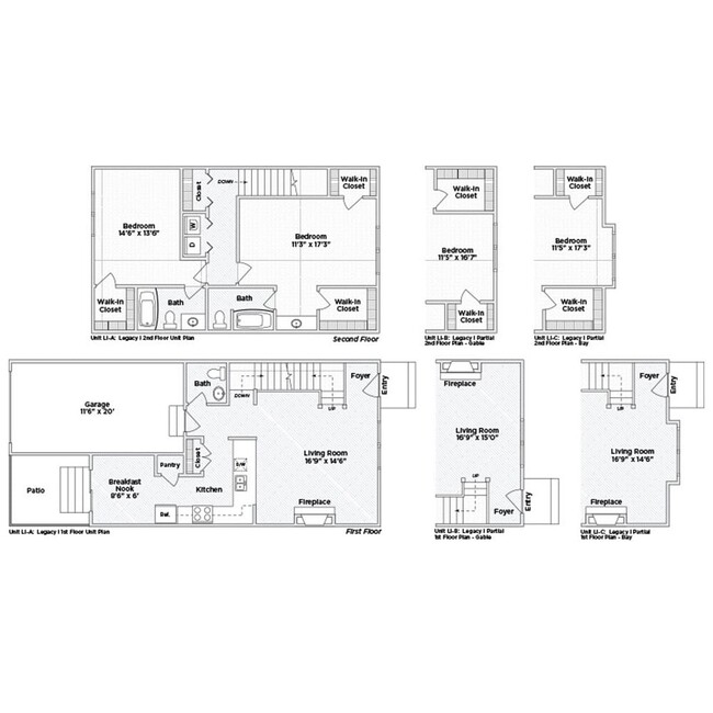 Floorplan - New Village Homes & Whitney Young Townhomes