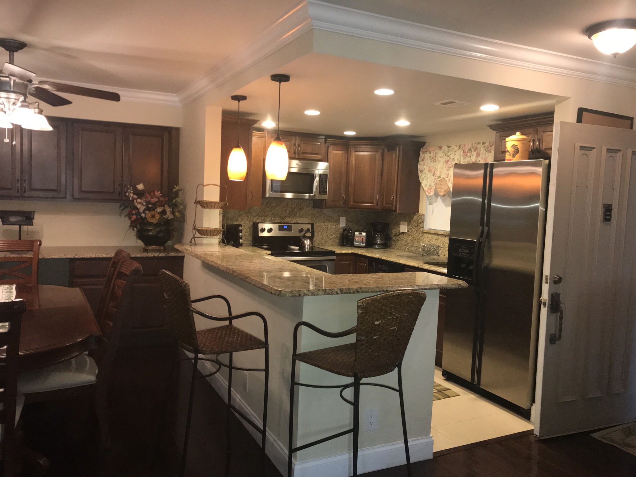 view of dining and kitchen area - 135 Deer Creek Blvd