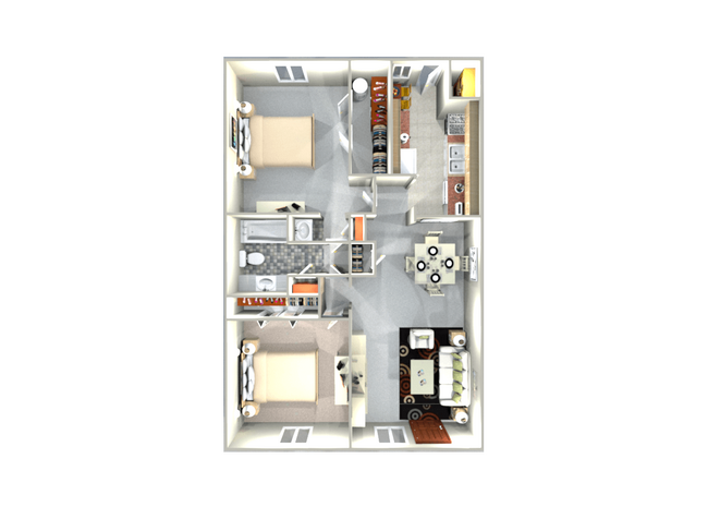 Floorplan - The Lowell at Mueller