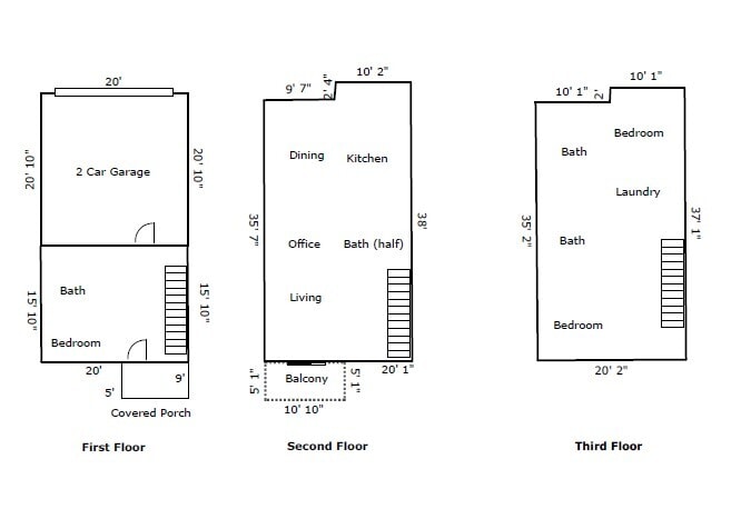 House Layout - 1310 Nestwood Way