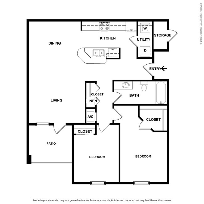 Floorplan - Cortland Fossil Creek