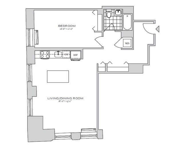 Floorplan - 70 Pine Apartments