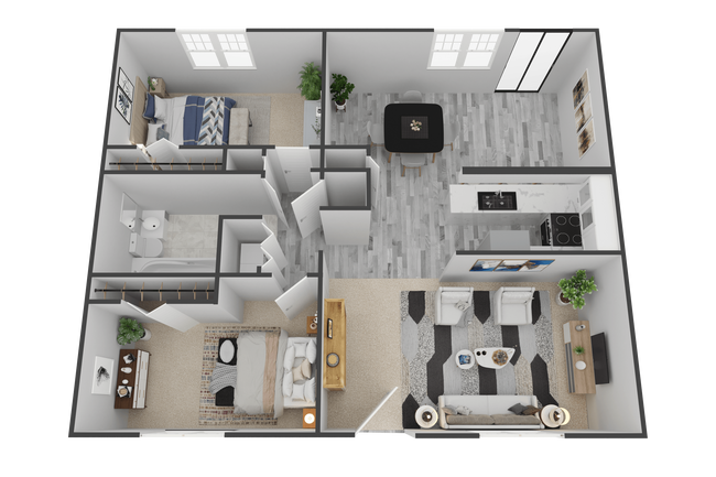 Floorplan - Hinesville Apartments