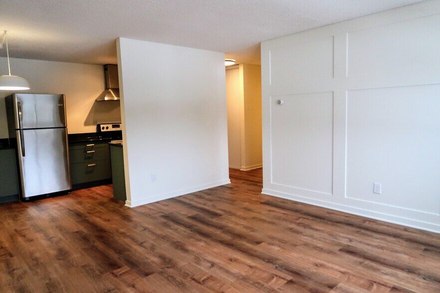 Living room to kitchen - 2616 Harriet Ave S #203