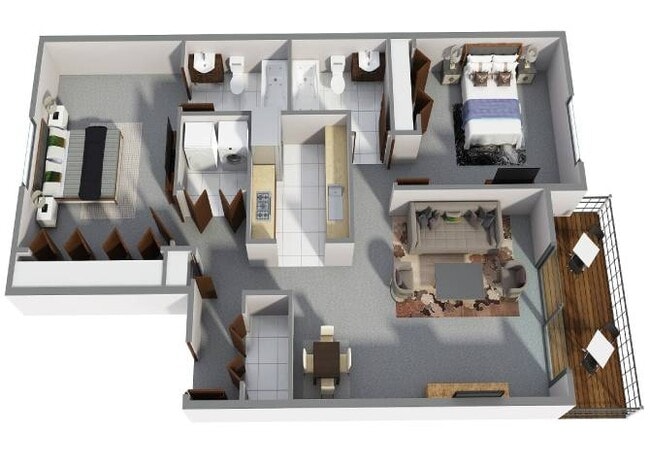 Floorplan - Washington Heights Apartments