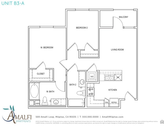 Floorplan - Amalfi Apartments