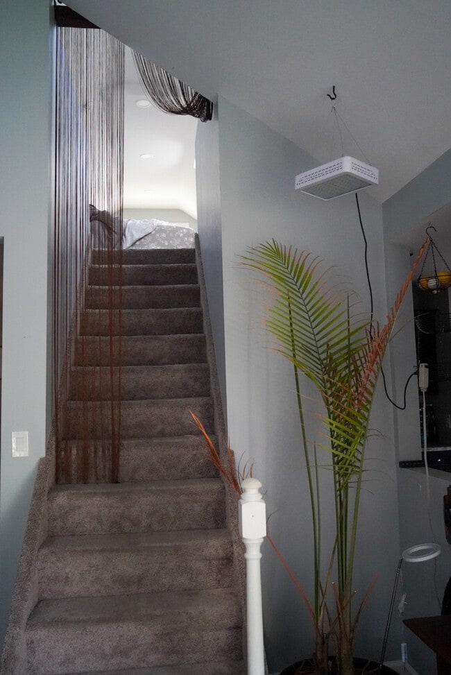 Loft “bonus room” going up from the living room - 27 Bayview Ave