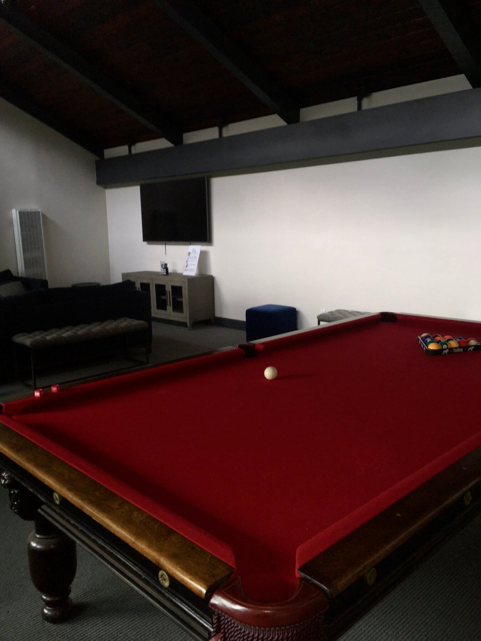 Billiard/entertainment area with TV - 15 Red Rock Way