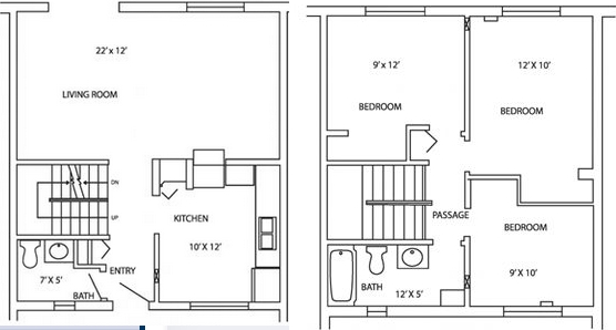 3BR/1.5BA - Bridge Village