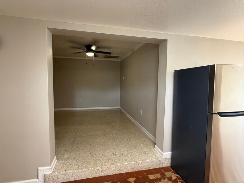 Kitchen looking into den - 2912 Delille St