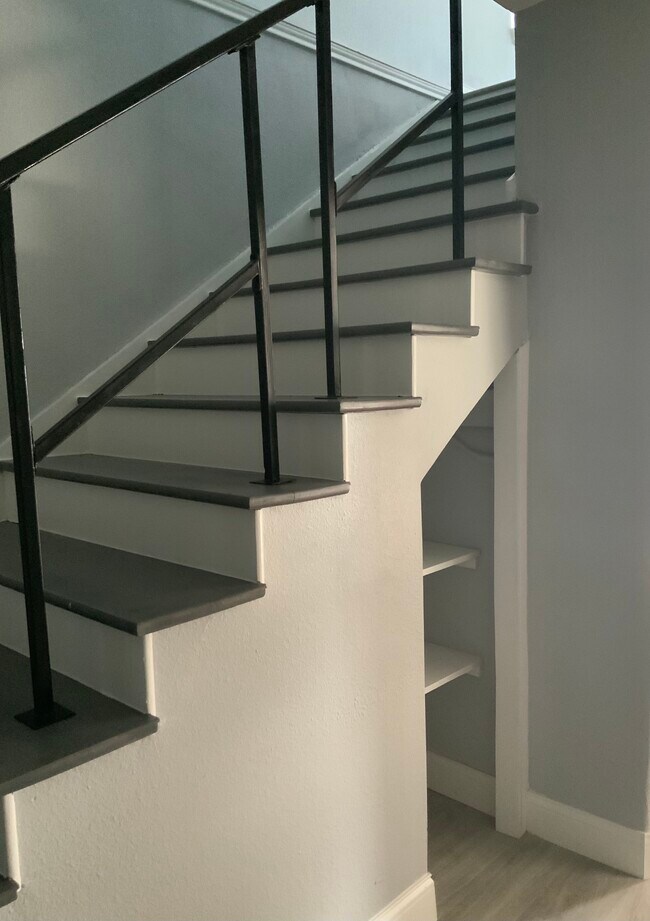 Storage under staircase - 3816 Byers Ave