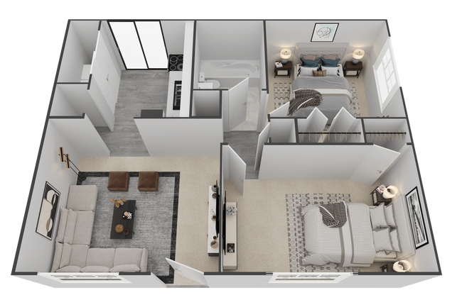 Floorplan - Hinesville Apartments